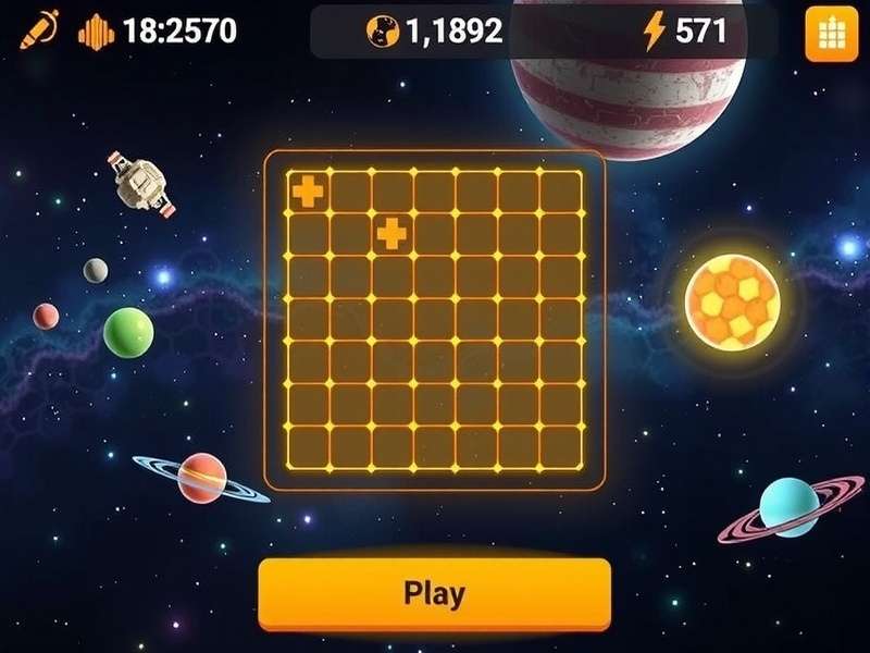 Galactic Guesser gameplay screenshot showing space puzzles